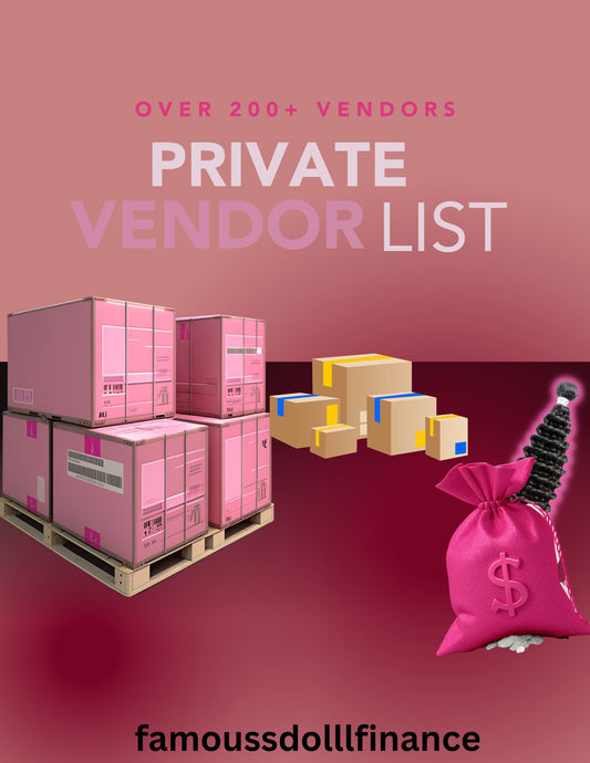 Vendor List